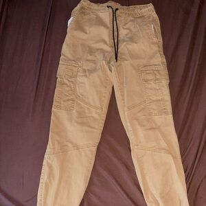 Men's Tan Cargo Pants